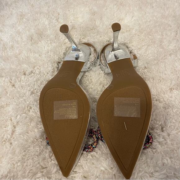 INC International Concepts Women's Sreva Vinyl Halter Pumps - Picture 3 of 9